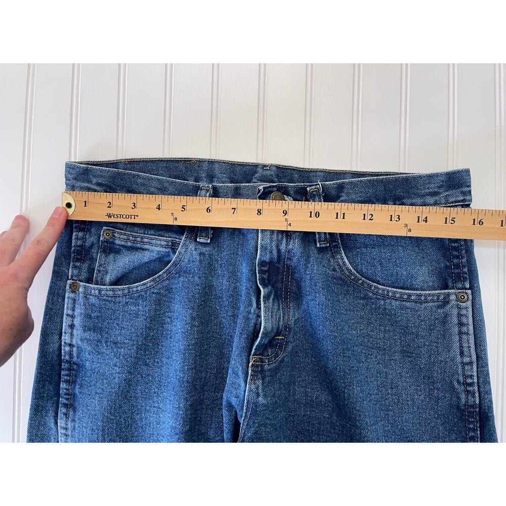 Wrangler Denim Jeans Cowboy Ranch Western Workwear Size Mens 32X32 - Picture 6 of 7